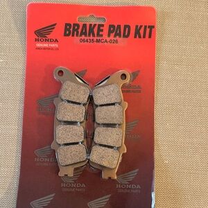 Honda Brake Pad Kit - Tan